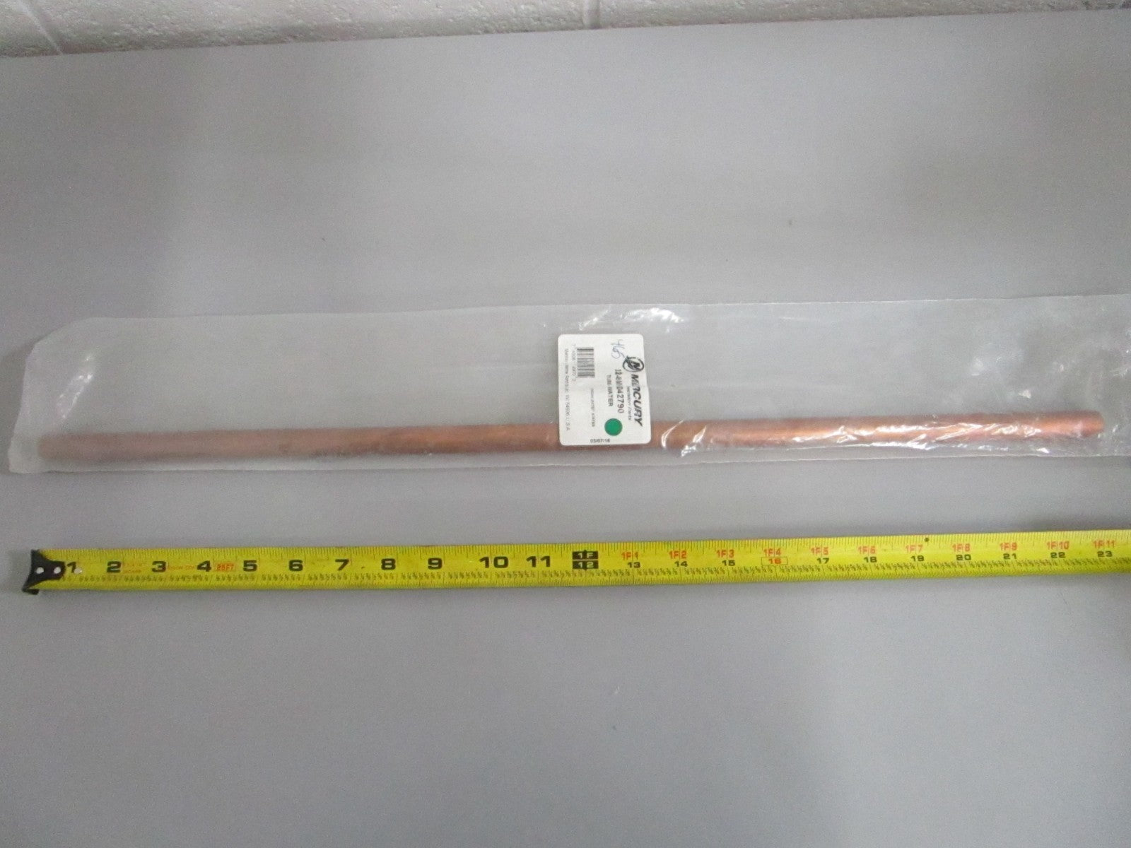 NEW OEM 32-8M0042790 Mercury Quicksilver Water Tube 0820