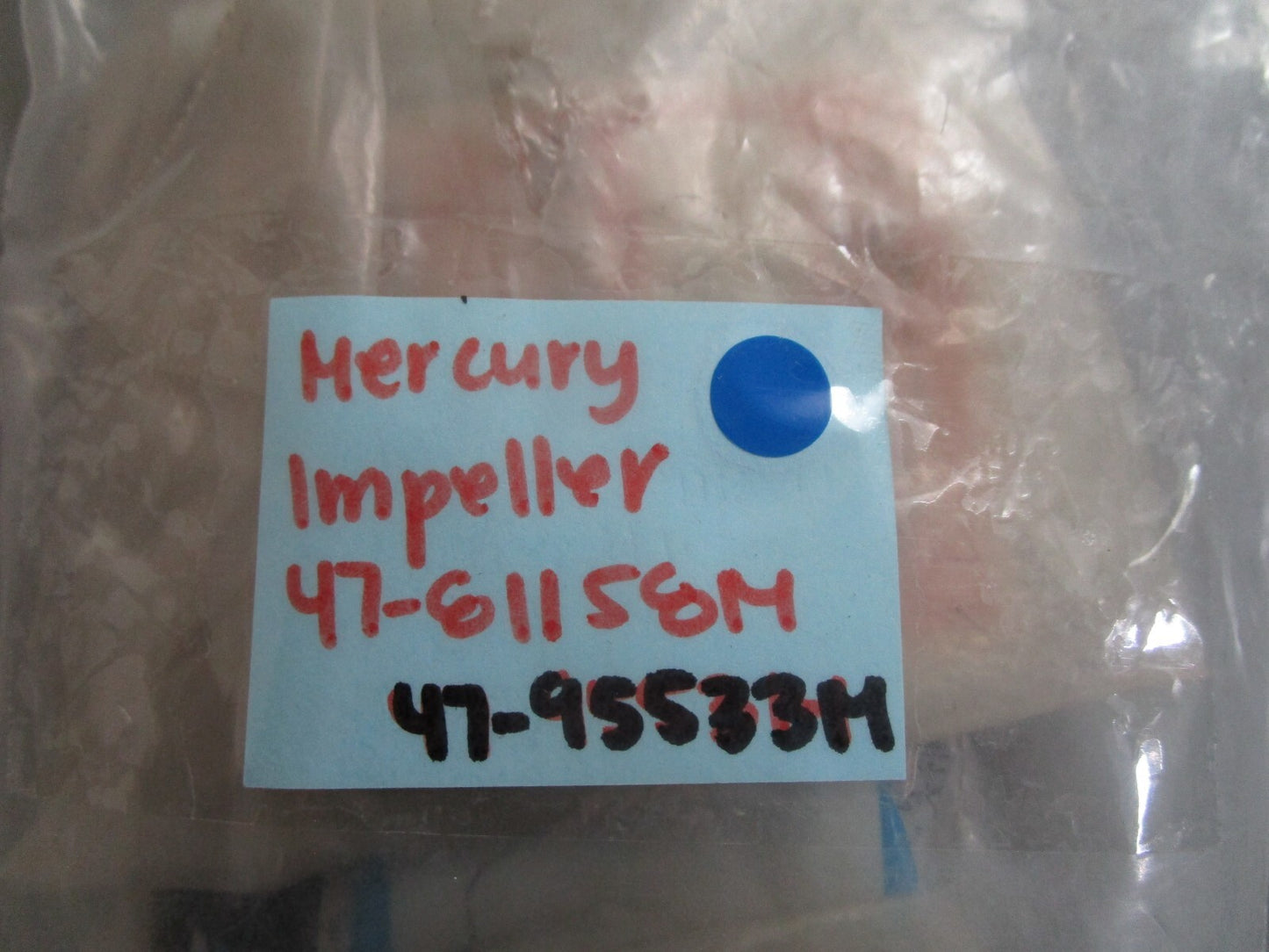 *NEW OEM* 0810 Mercury Quicksilver Impeller 47-81158M 47-95533M