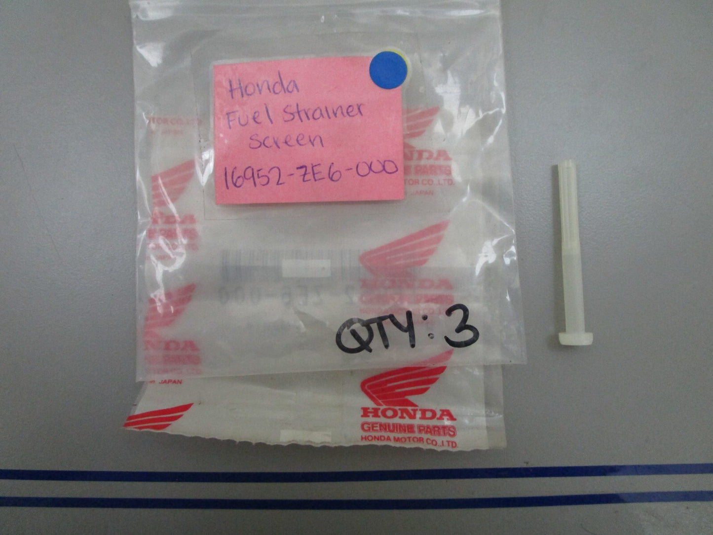 *NEW OEM* 0810 Honda Fuel Strainer Screen 16952-ZE6-000