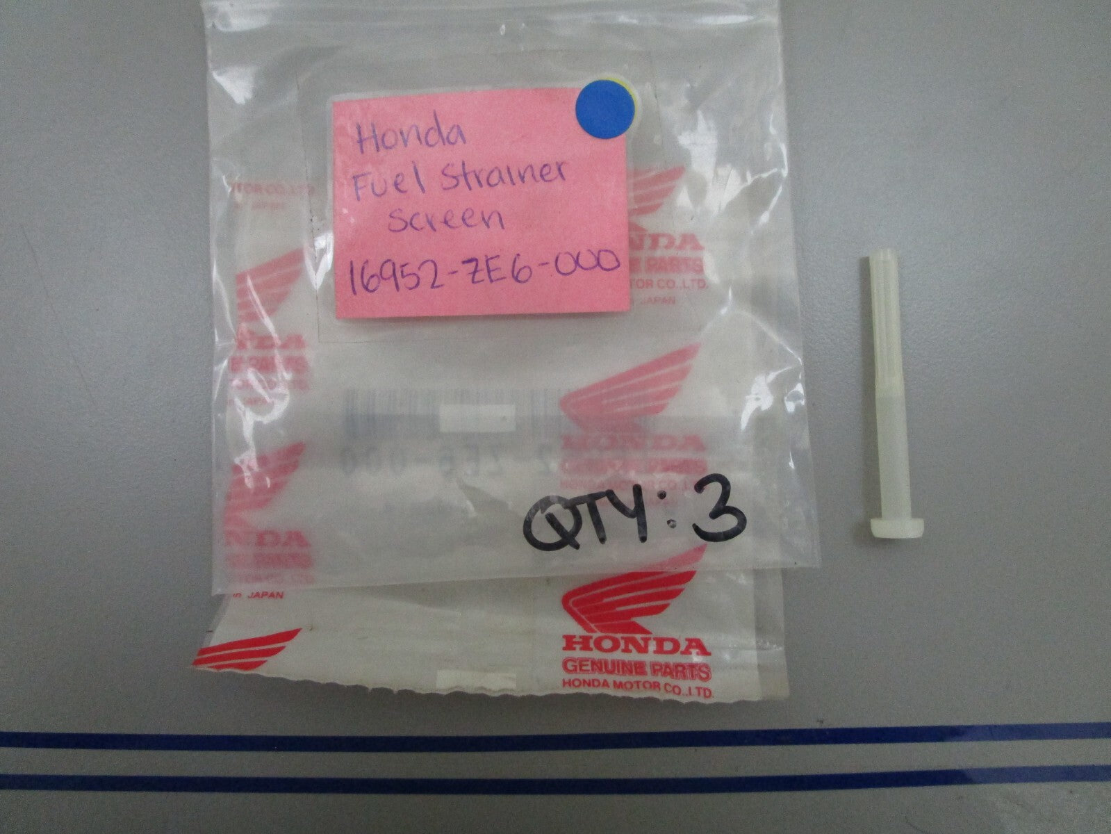 *NEW OEM* 0810 Honda Fuel Strainer Screen 16952-ZE6-000
