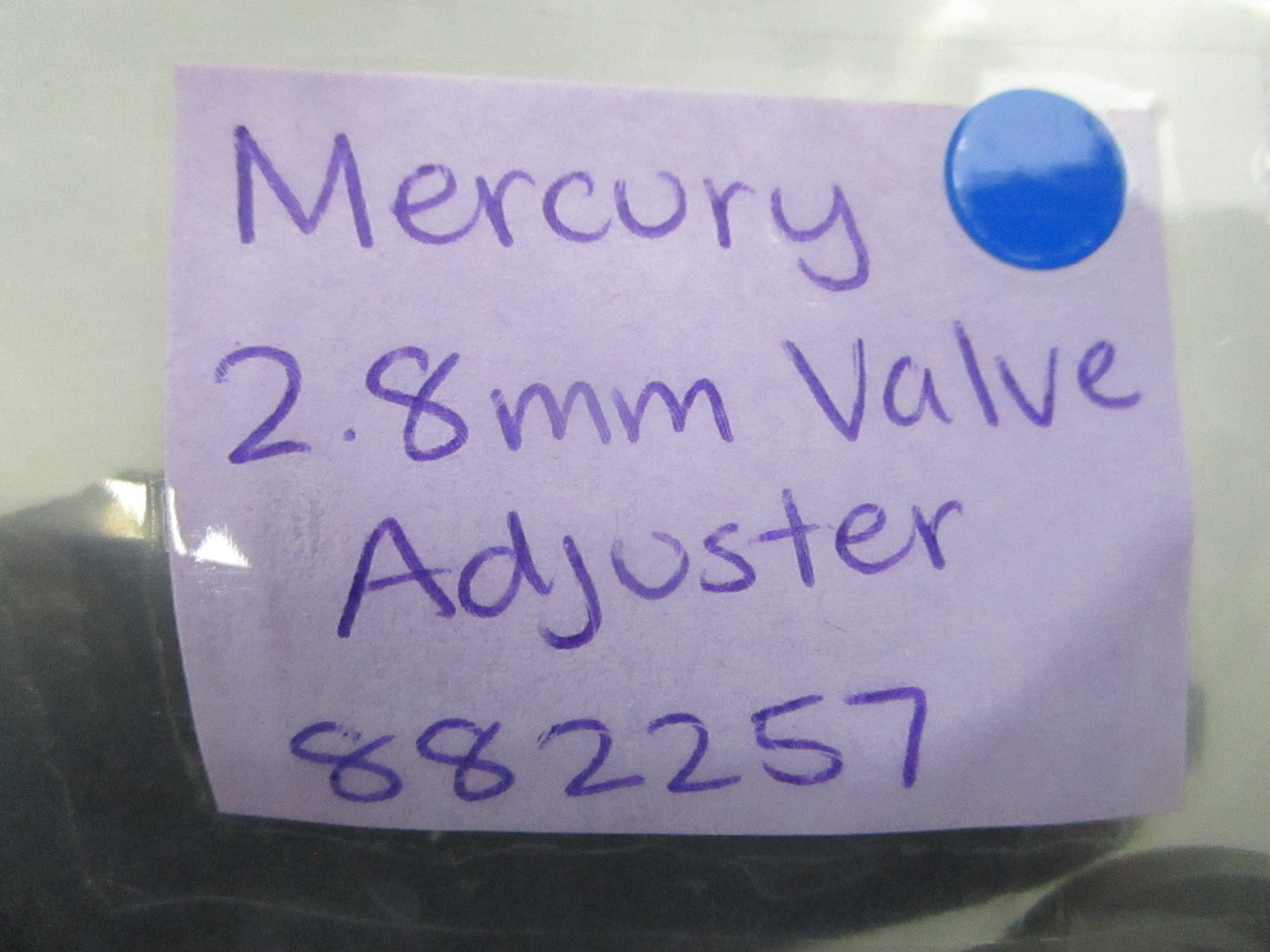 *NEW OEM* 0810 Mercury Quicksilver 2.8mm Valve Adjuster 882257