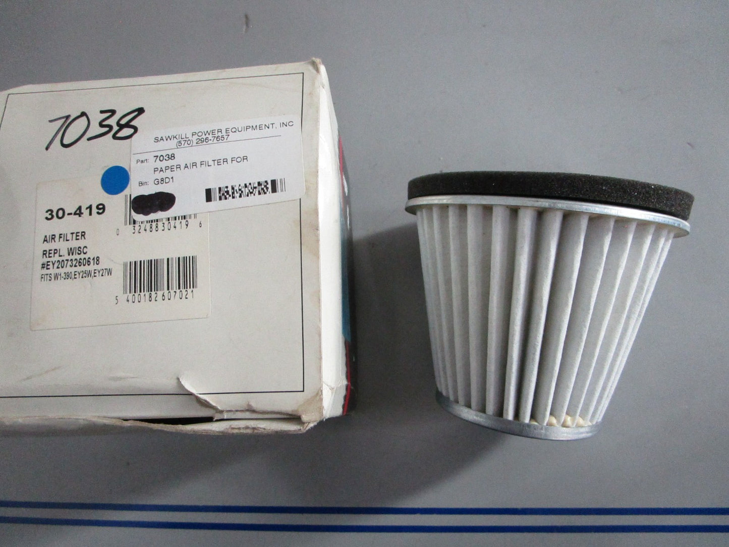 NEW 30-419 Oregon Air Filter Rep: EY2073260618 0820