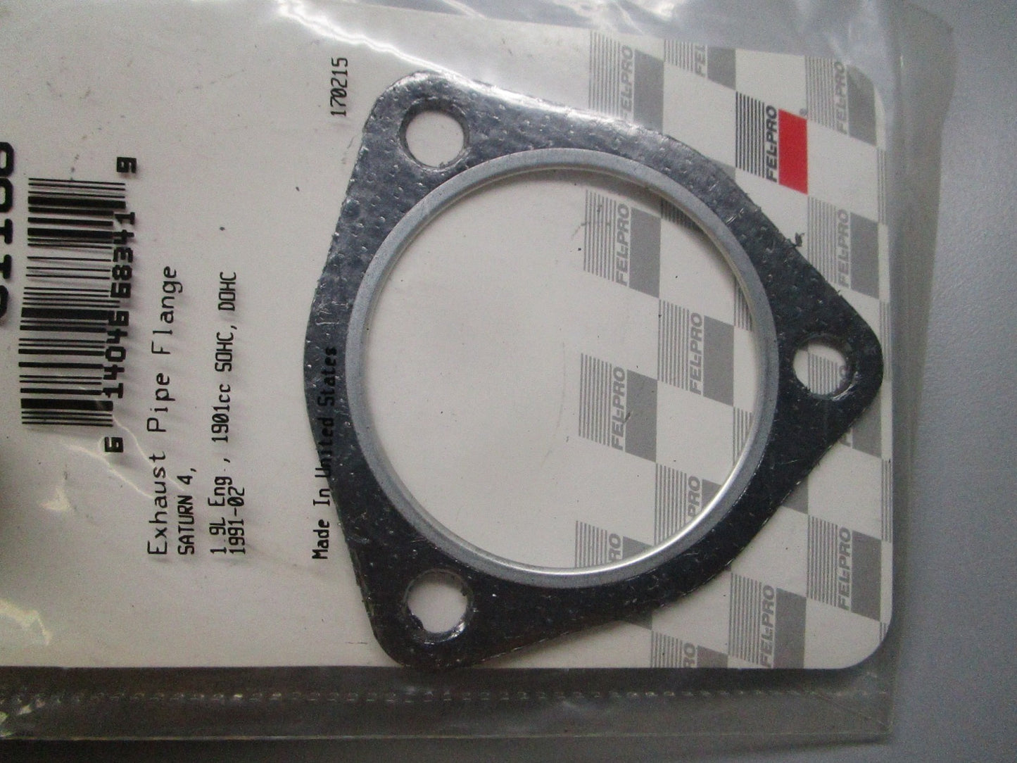 *NEW* 0810 Fel-Pro Exhaust Pipe Flange Gasket 61188