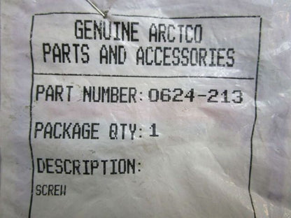 *NEW OEM* (LOT OF 2) 0770 Arctic Cat Tigershark Screw 0624-213