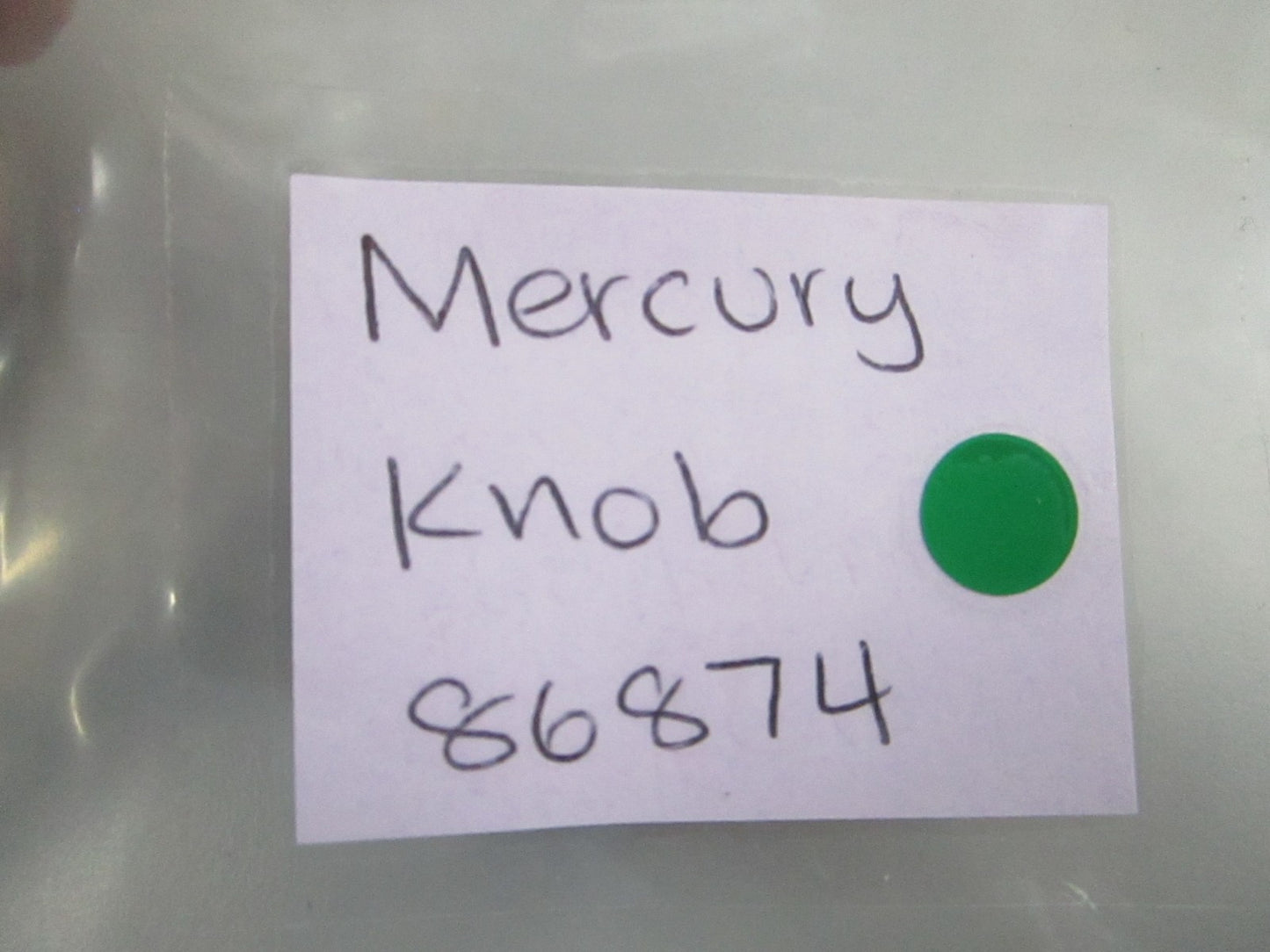 NEW OEM 86874 Mercury Quicksilver Knob 0810