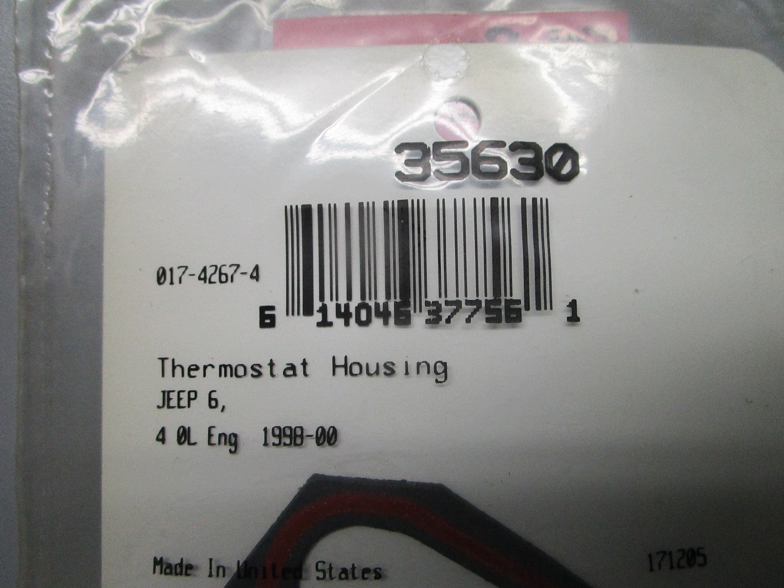 *NEW* 0810 Fel-Pro Thermostat Housing Gasket 35630 Replaces: 20813-AL500
