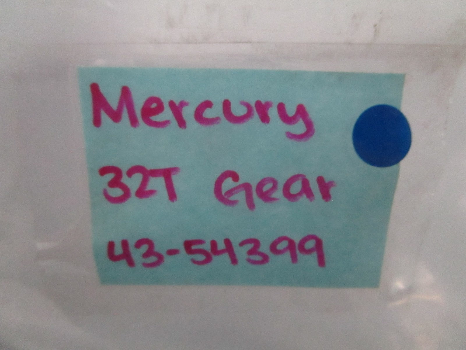 NEW OEM 43-54399 Mercury Quicksilver 32T Gear 0820