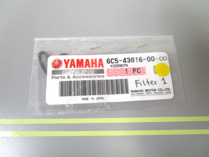 *NEW OEM* 0750 Yamaha FILTER 6C5-43816-00-00