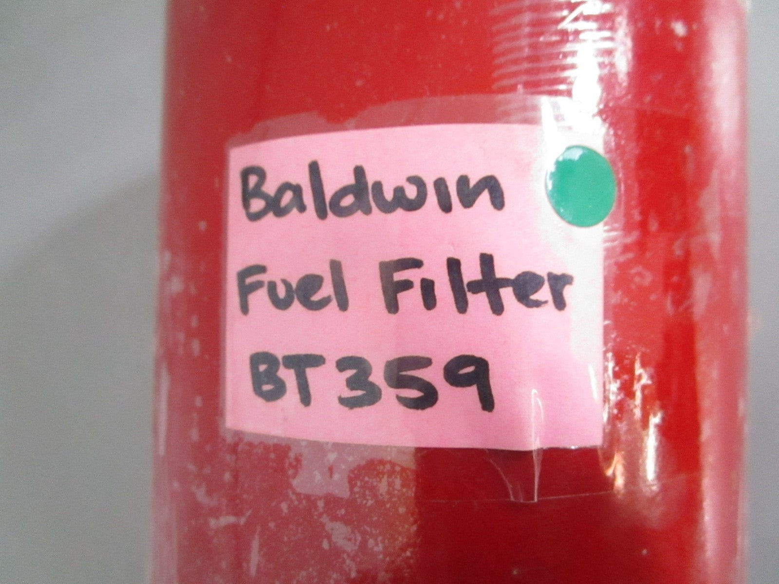 NEW OEM (LOT OF 2) BT359 Baldwin Fuel Filter 0820
