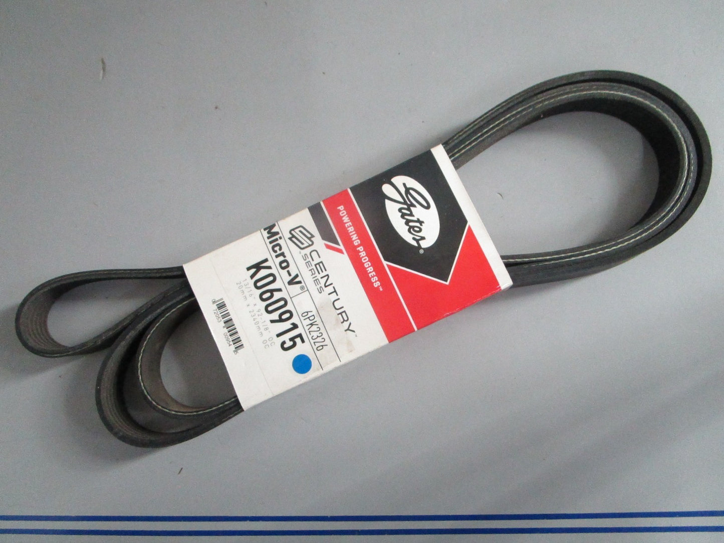 NEW K060915 Gates Century Series Micro-V Serpentine Belt 0820