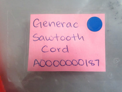 NEW OEM A0000000187 Generac 48 Piece Sawtooth Cord 0820