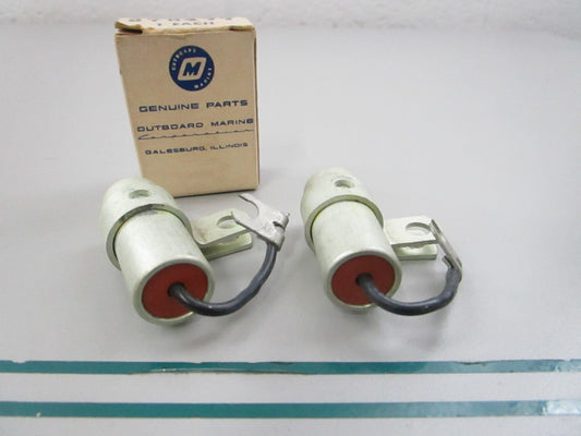 NEW OEM (LOT OF 2) 378477 0378477 OMC Johnson Evinrude Condenser 0810