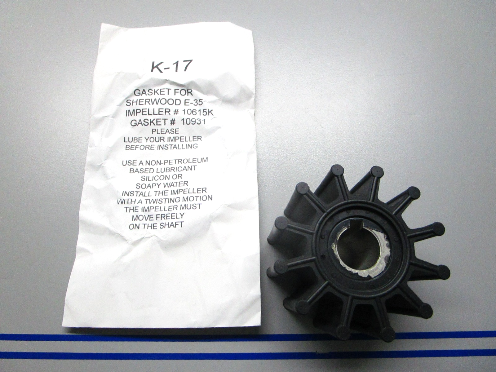 *NEW OEM* 0810 Sherwood Impeller Kit 10615K