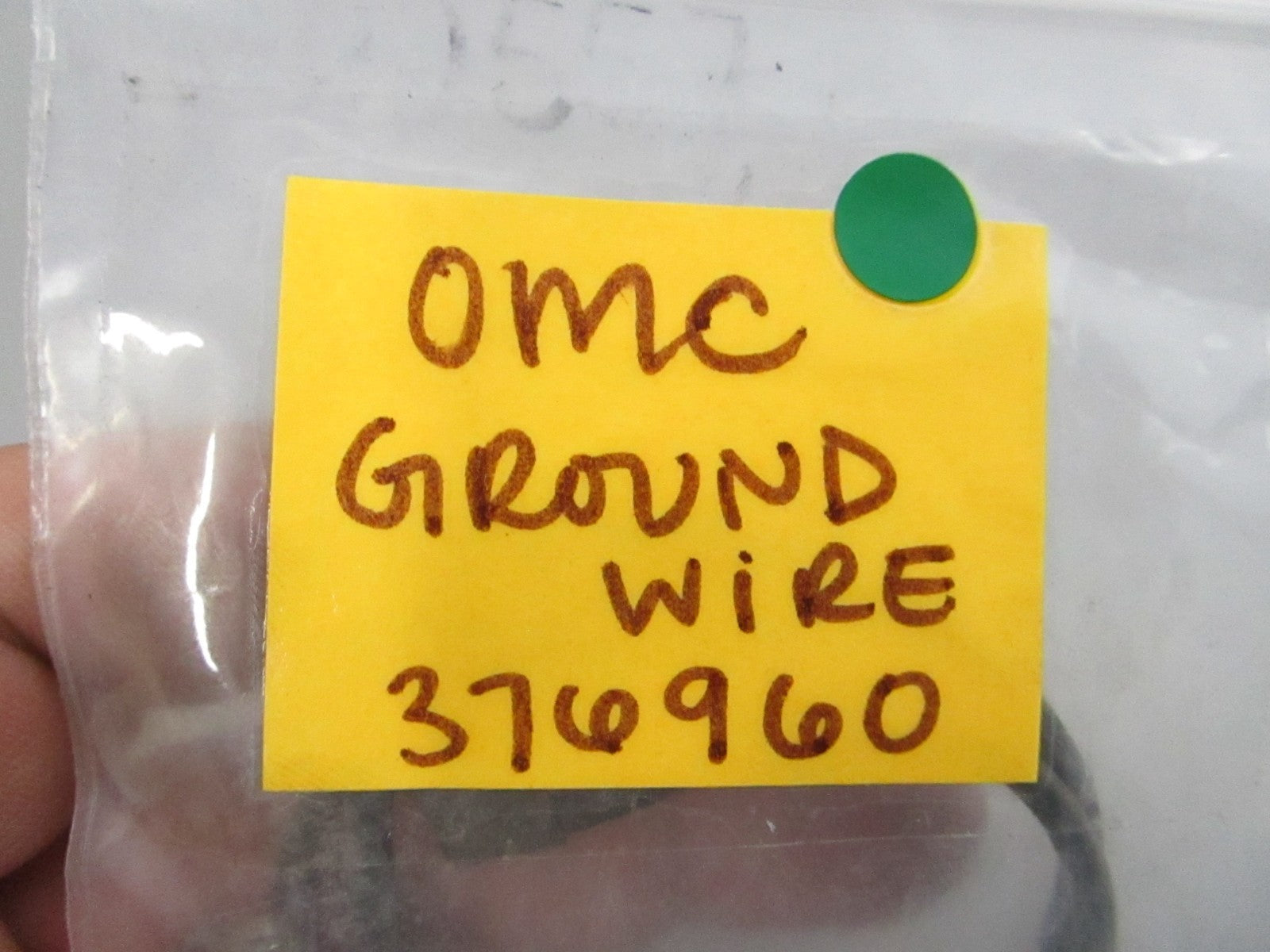 NEW OEM (LOT OF 2) 376960 0376960 OMC Johnson Evinrude Ground Wire 0810