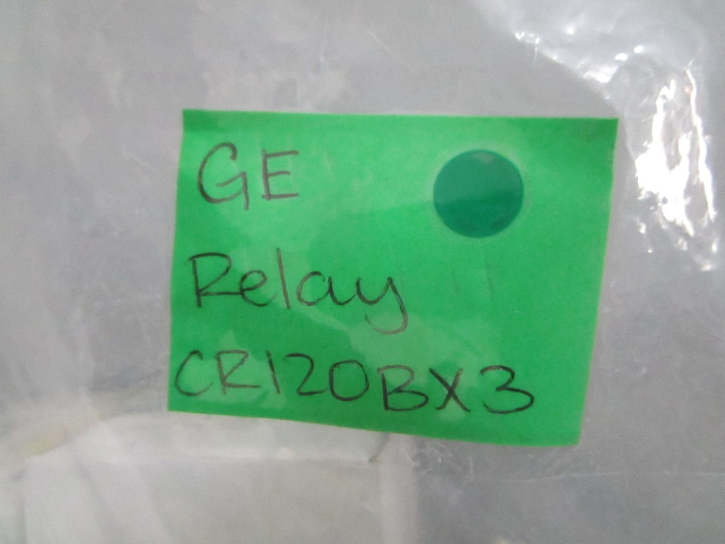 GE CR120BX3 Industrial Control Relay Adder Deck 600V Machine Tool NEW OEM 0820