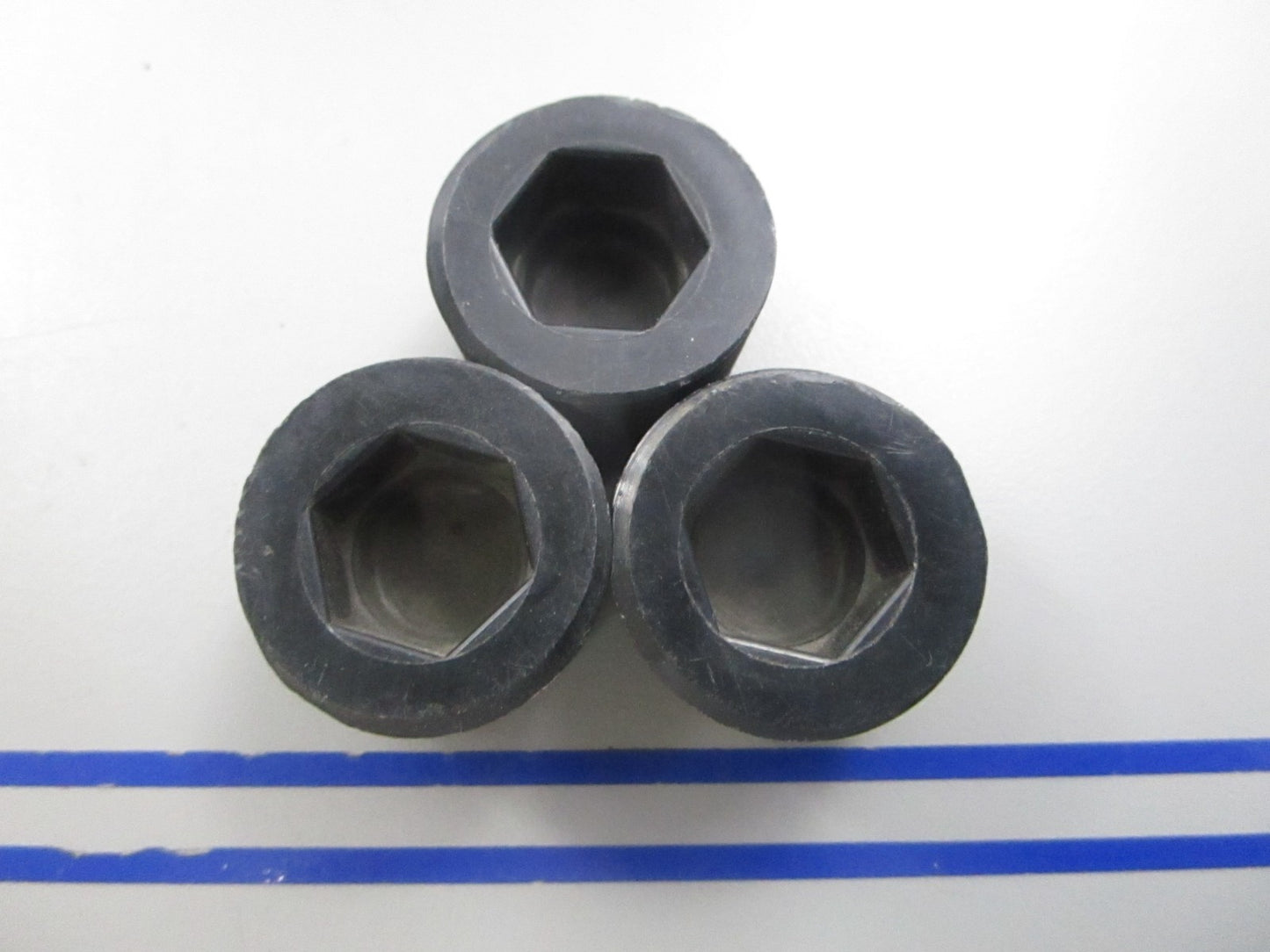 NEW OEM (LOT OF 3) 19-58934 Mercury Quicksilver Plastic Plug 0810