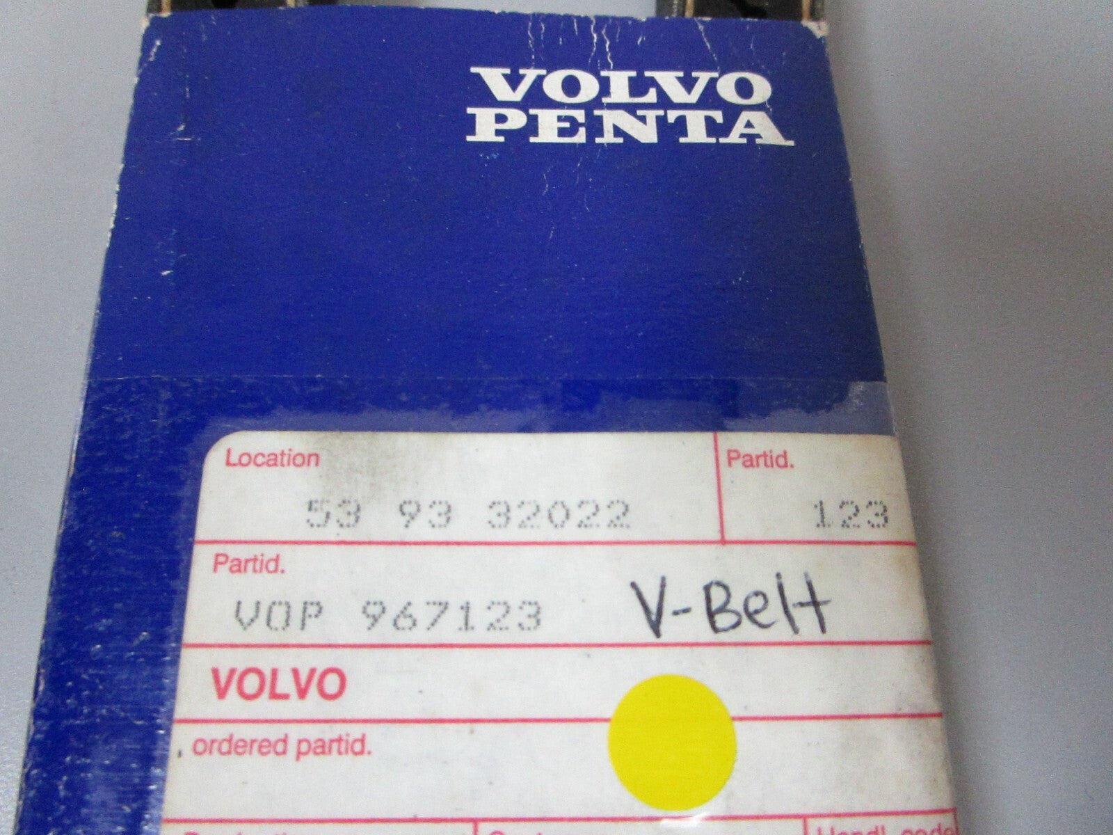 *NEW OEM* 0720 Volvo Penta V-Belt 967123
