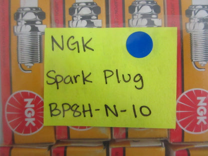 NEW OEM (LOT OF 8) BP8H-N-10 NGK Spark Plug 0820