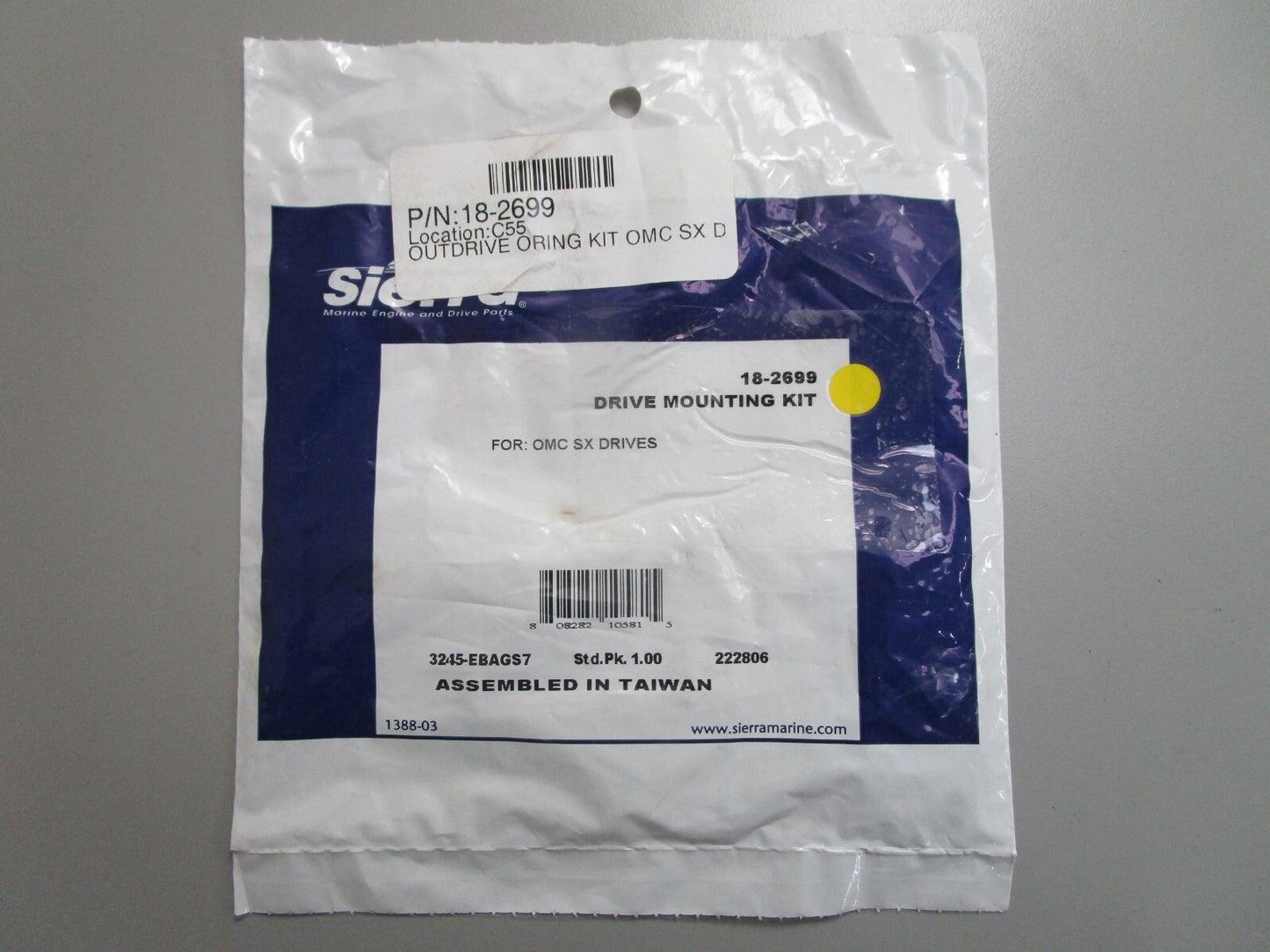 *NEW* 0810 Sierra Drive Mounting Kit 18-2699 for OMC SX Drives