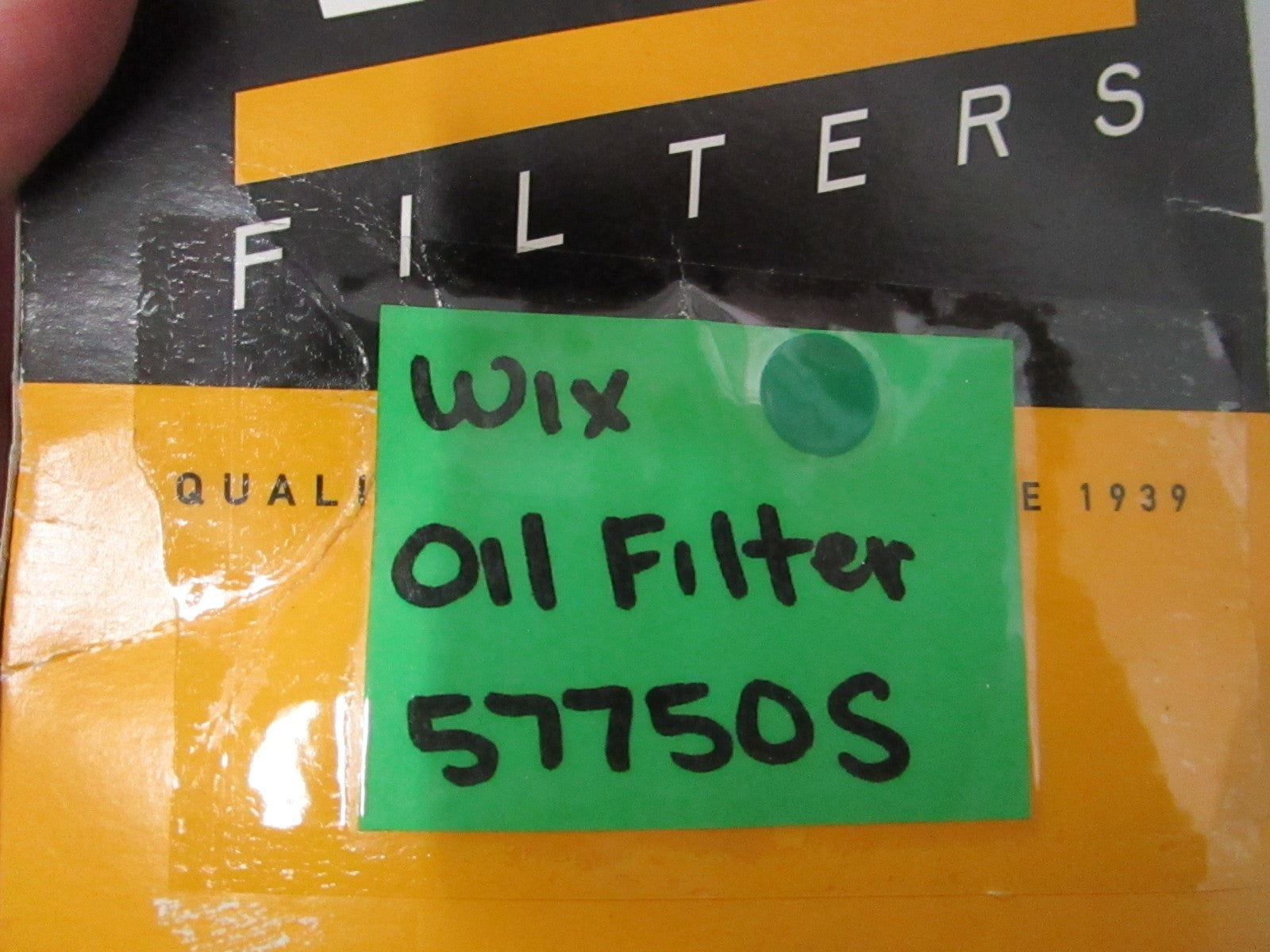 NEW 57750S WIX Oil Filter 0810