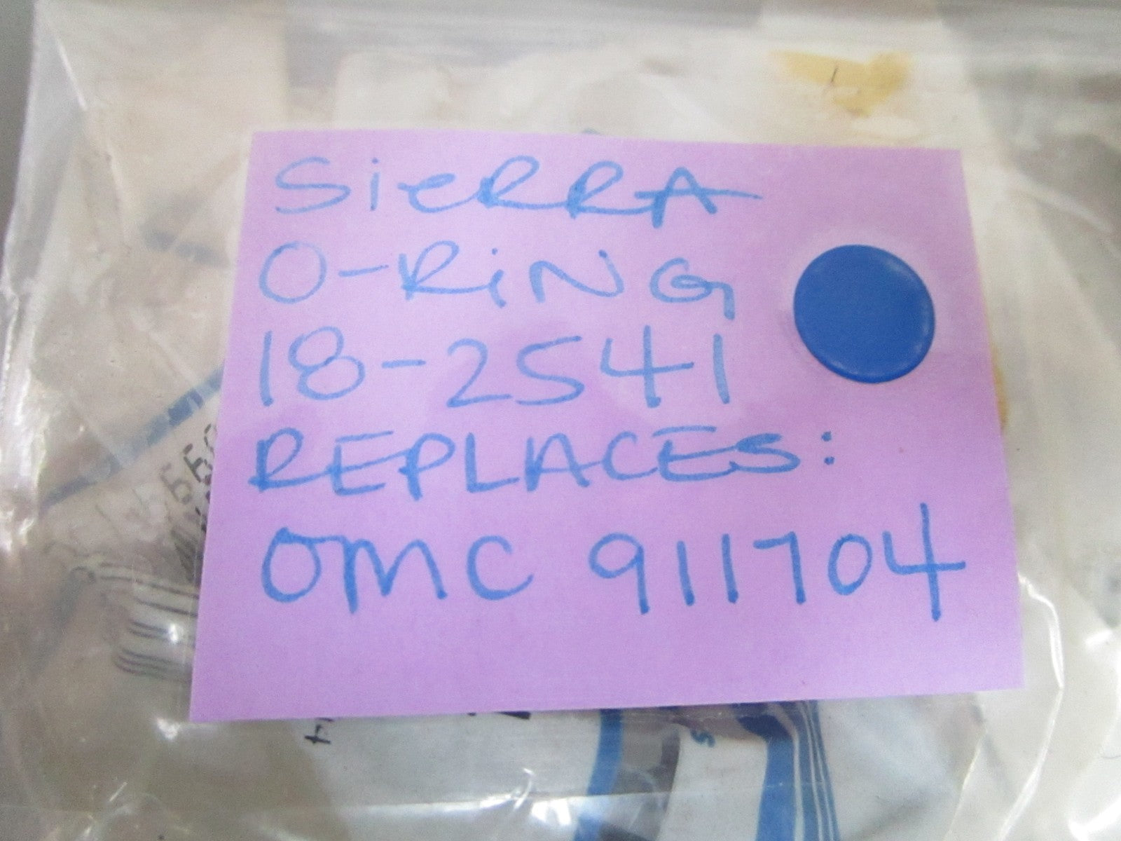 NEW (LOT OF 2) 18-2541 Replaces: OMC 911704 0911704 Sierra O-Ring 0810
