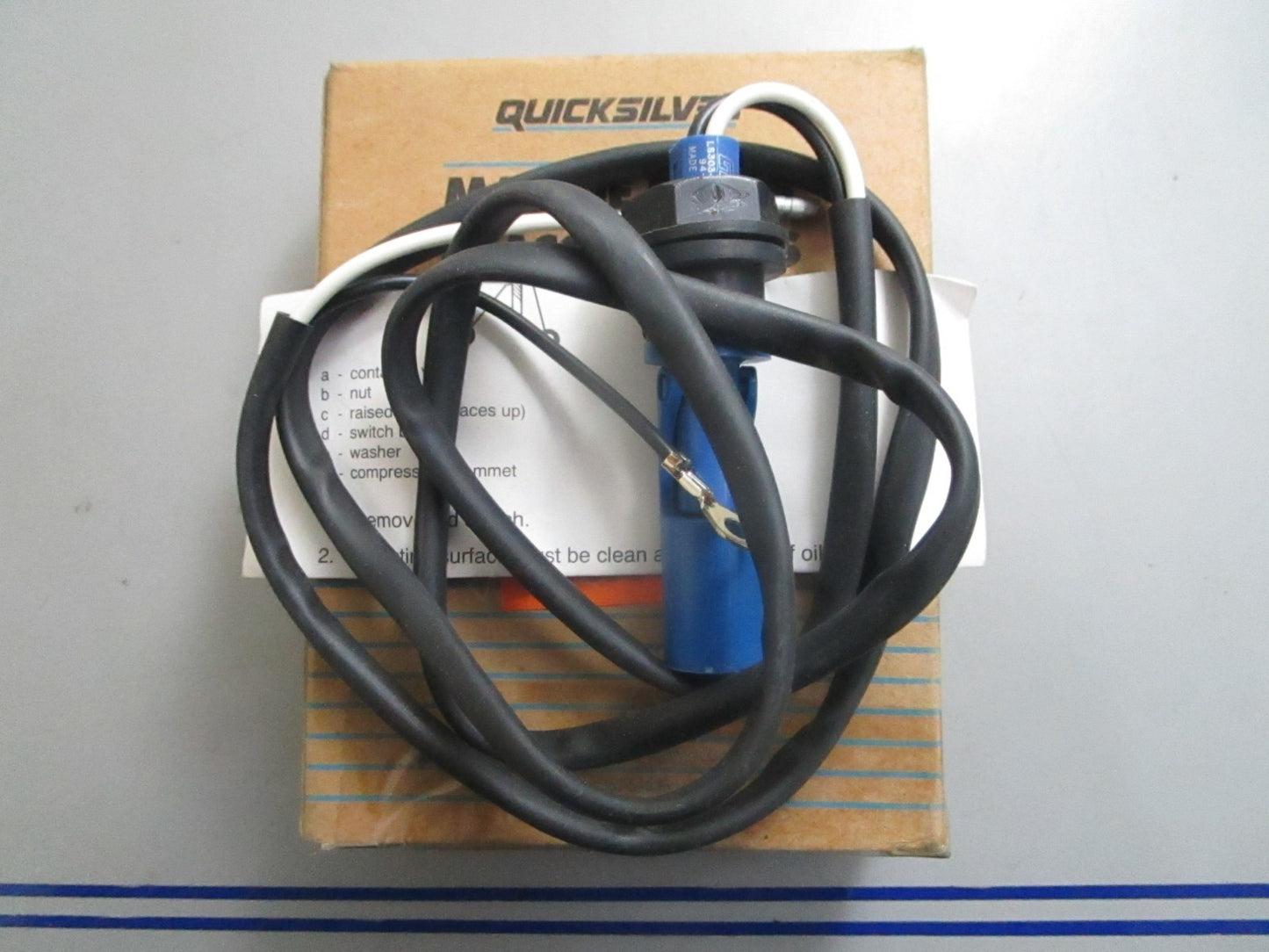 *NEW OEM* 0820 Mercury Quicksilver Low Oil Switch Kit 87-820662A1