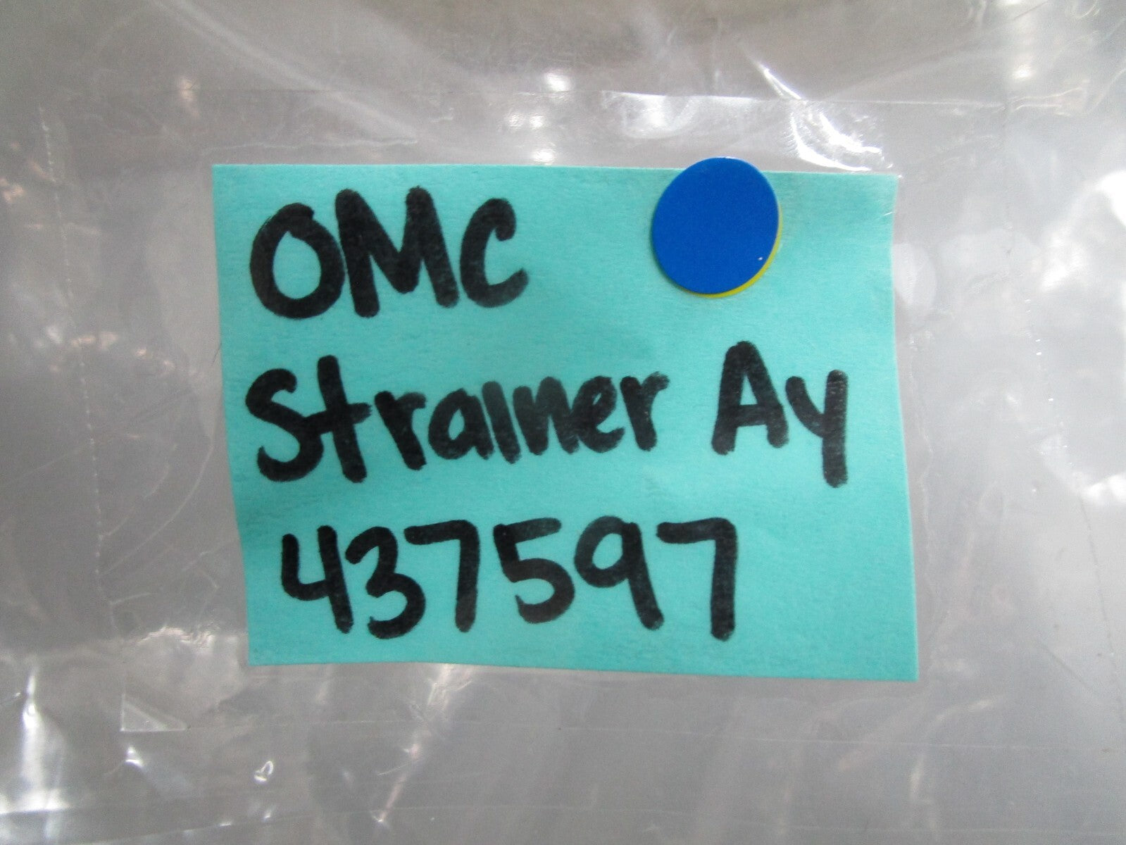 *NEW OEM* 0820 OMC Johnson Evinrude Strainer Assy 437597 0437597