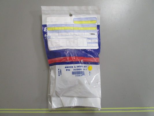 *NEW OEM* 0810 OMC Johnson Evinrude Anode & Insert Assembly 355964 0355964