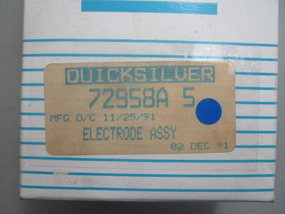 *NEW OEM* 0820 Mercury Quicksilver Electrode Assy 72958A5