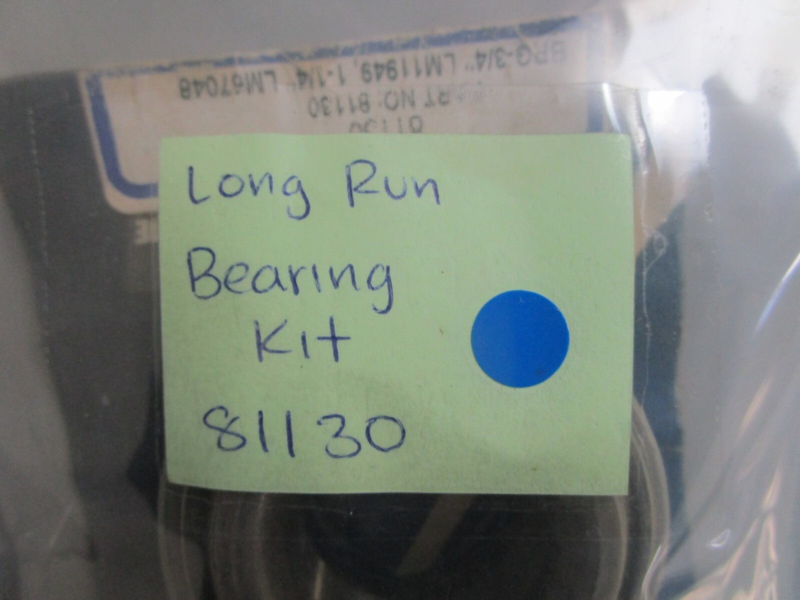 *NEW* 0810 Long Run Bearing Kit 81130