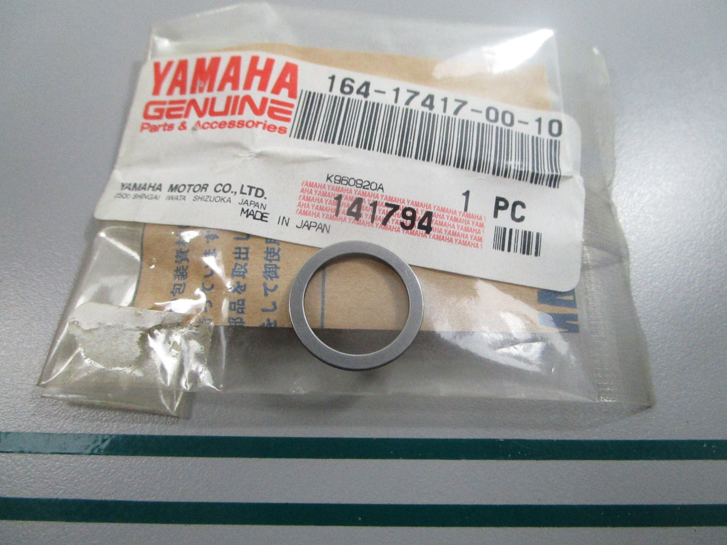 NEW OEM 164-17417-00-10 Yamaha Shim 0810