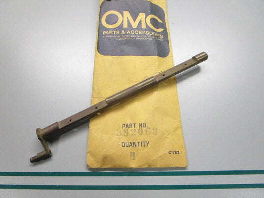 NEW OEM 382063 0382063 OMC Johnson Evinrude Choke Shaft 0810