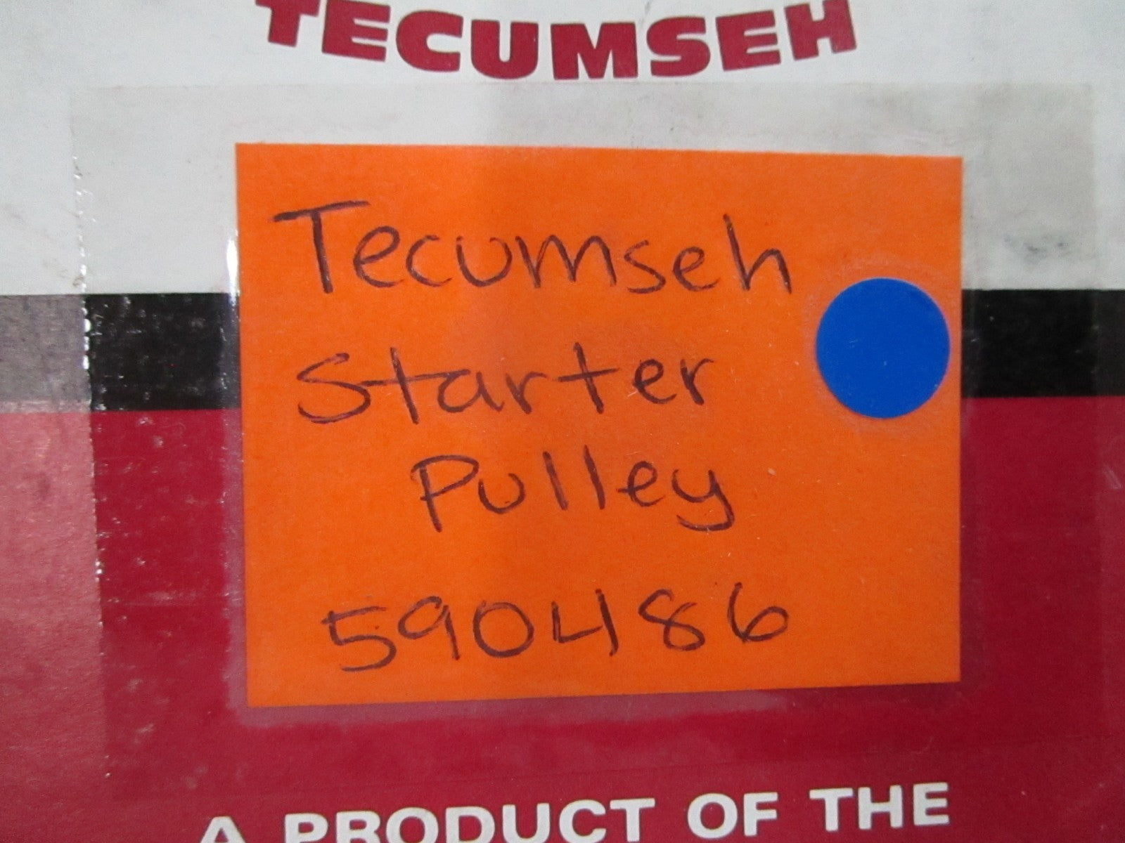 *NEW OEM* 0810 Tecumseh Starter Pulley 590486
