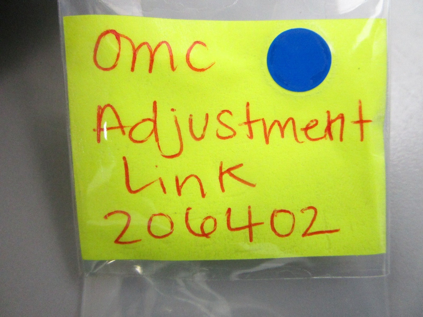 NEW OEM 206402 0206402 OMC Johnson Evinrude Adjustment Link 0810