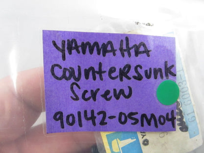 NEW OEM (LOT OF 7) 90142-05M04 Yamaha Countersunk Screw 0810
