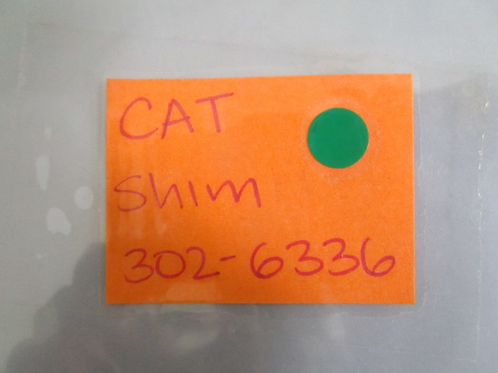 Caterpillar 302-6336 NEW OEM Shim Motor Grader LOT OF 4 NOS Genuine CAT 0820