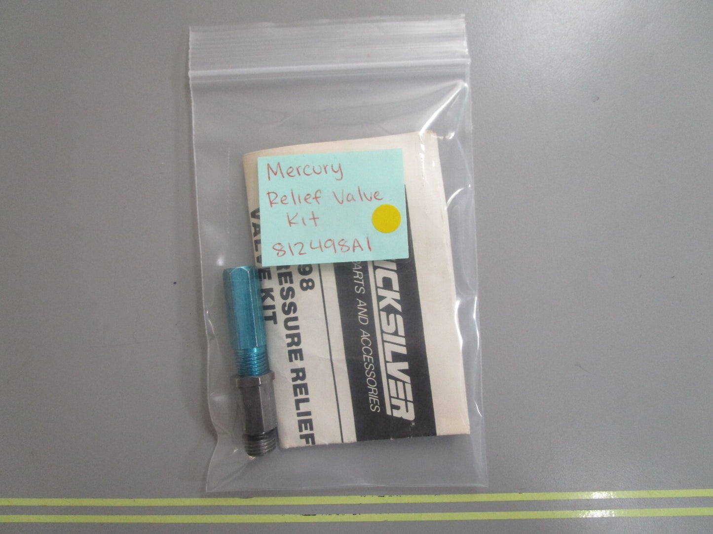 *NEW OEM* 0770 Mercury Quicksilver Relief Valve Kit 812498A1