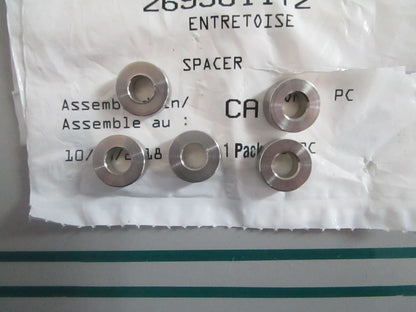 NEW OEM (LOT OF 5) 269501172 Sea-Doo Spacer 0820
