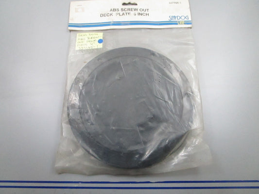 *NEW* 0810 Sea-Dog ABS 6" Screw-Out Deck Plate 337165-1