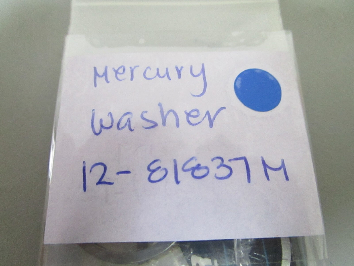 *NEW OEM* (LOT OF 2) 0810 Mercury Quicksilver Washer 12-81837M