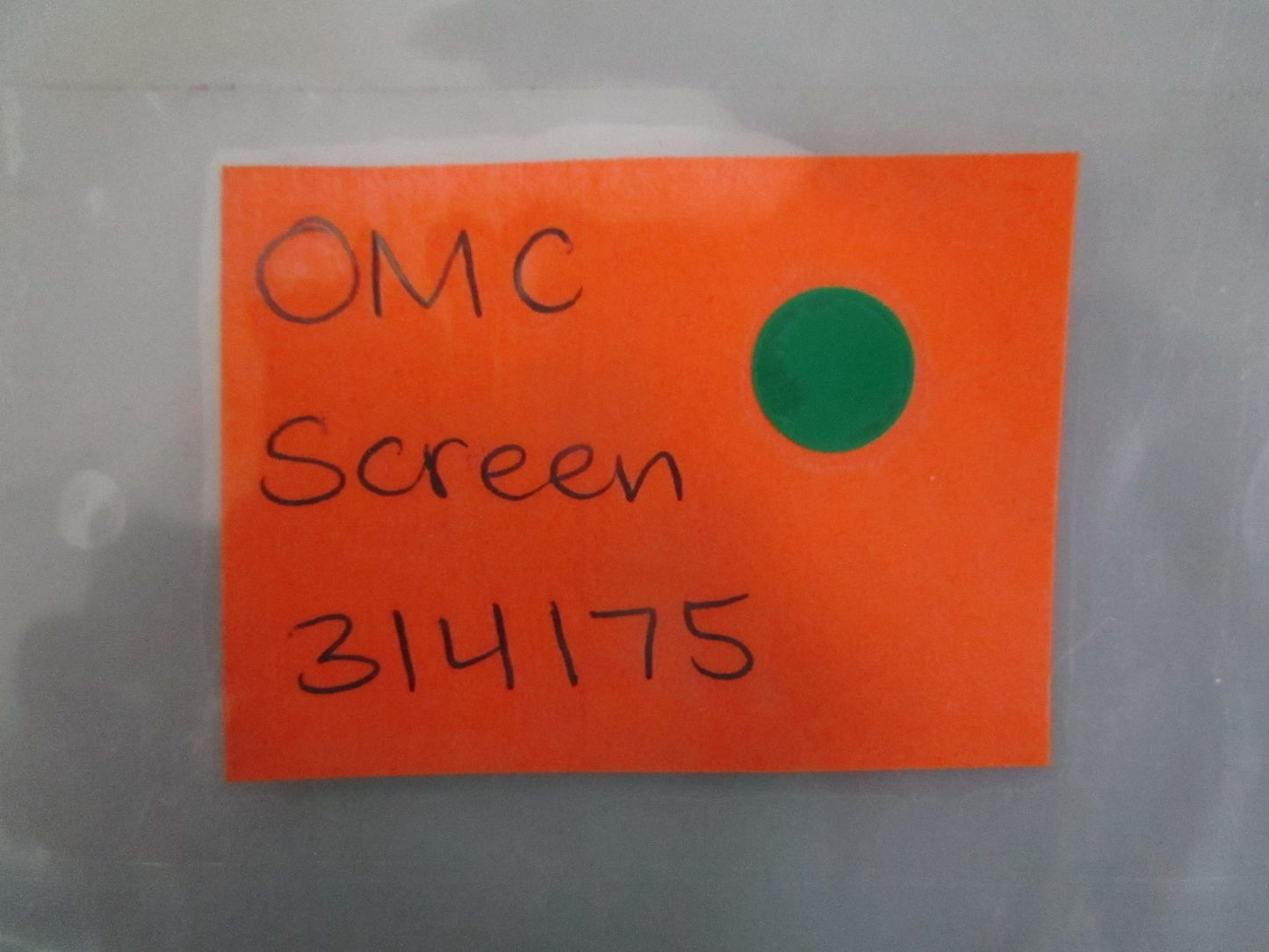 NEW OEM 314175 0314175 OMC Johnson Evinrude Screen 0820