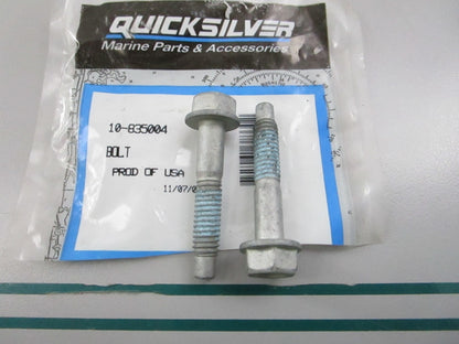 NEW OEM (LOT OF 2) 10-835004 Mercury Quicksilver Bolt 0810