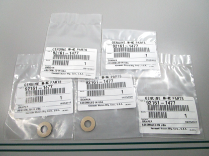 NEW OEM (LOT OF 5) 92161-1477 Kawasaki Damper 0810