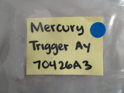 NEW OEM 70426A3 Mercury Quicksilver Trigger Assy 0820