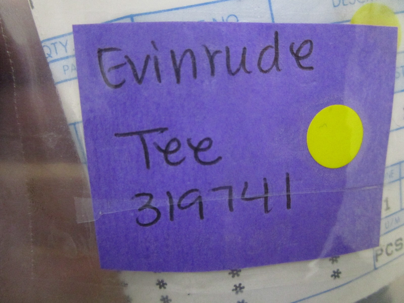 *NEW OEM* 0750 OMC Johnson Evinrude TEE 319741 0319741