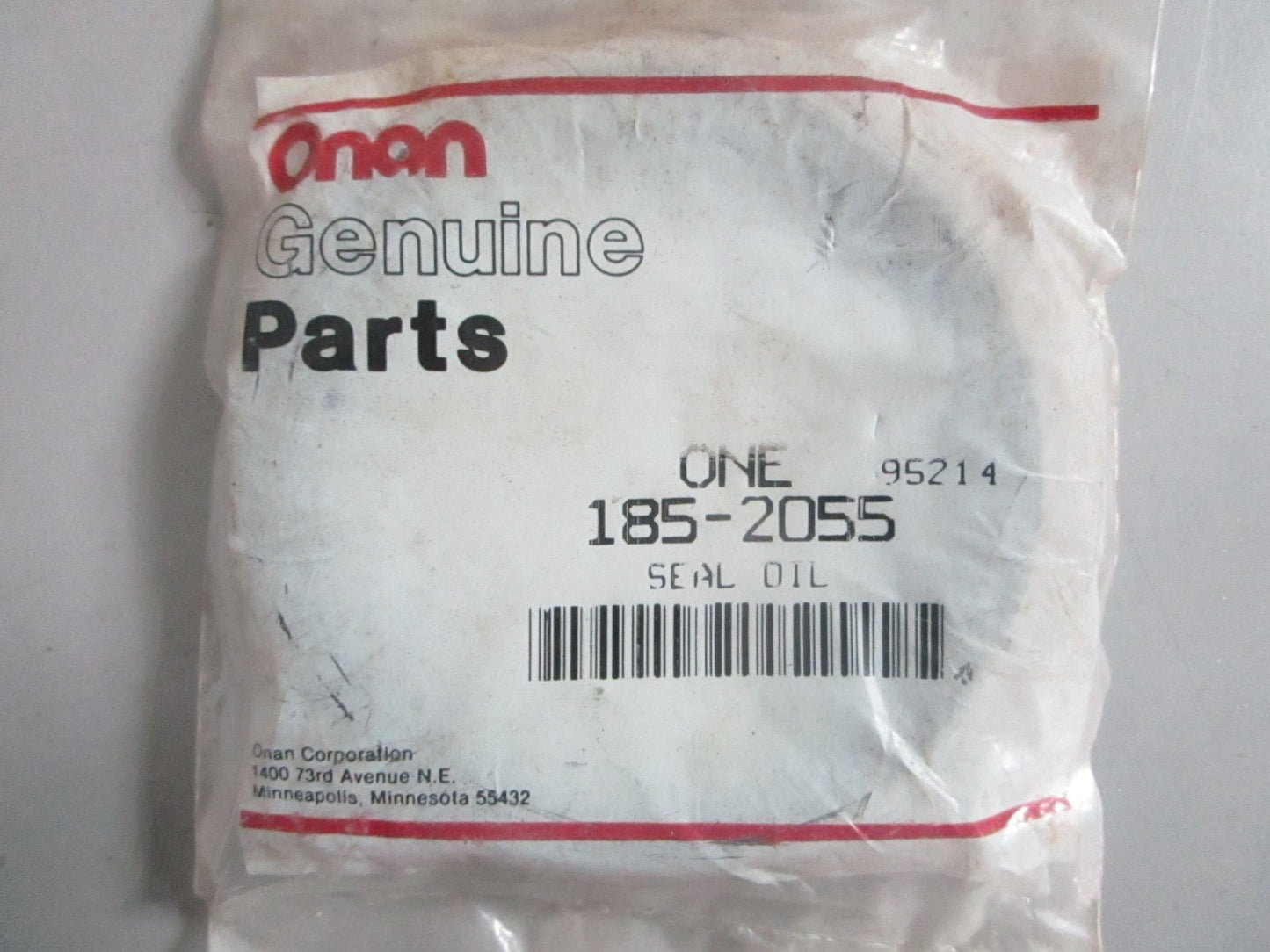 NEW OEM 185-2055 Onan Oil Seal 0820