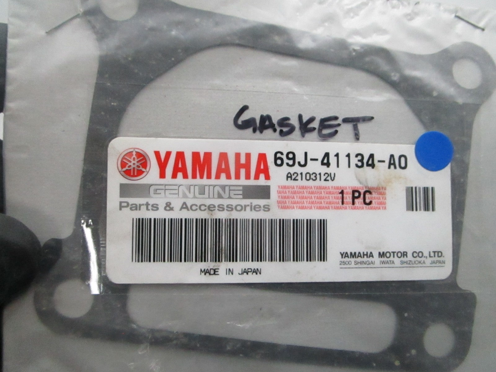 *NEW OEM* 0810 Yamaha Gasket 69J-41134-A0