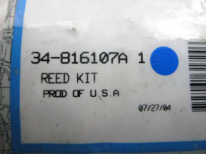 *NEW OEM* 0810 Mercury Quicksilver Reed Kit 34-816107A 1