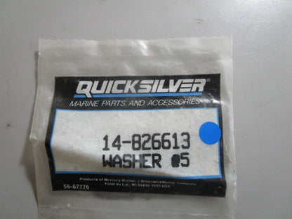 *NEW OEM* (LOT OF 5) 0810 Mercury Quicksilver Washer 14-826613