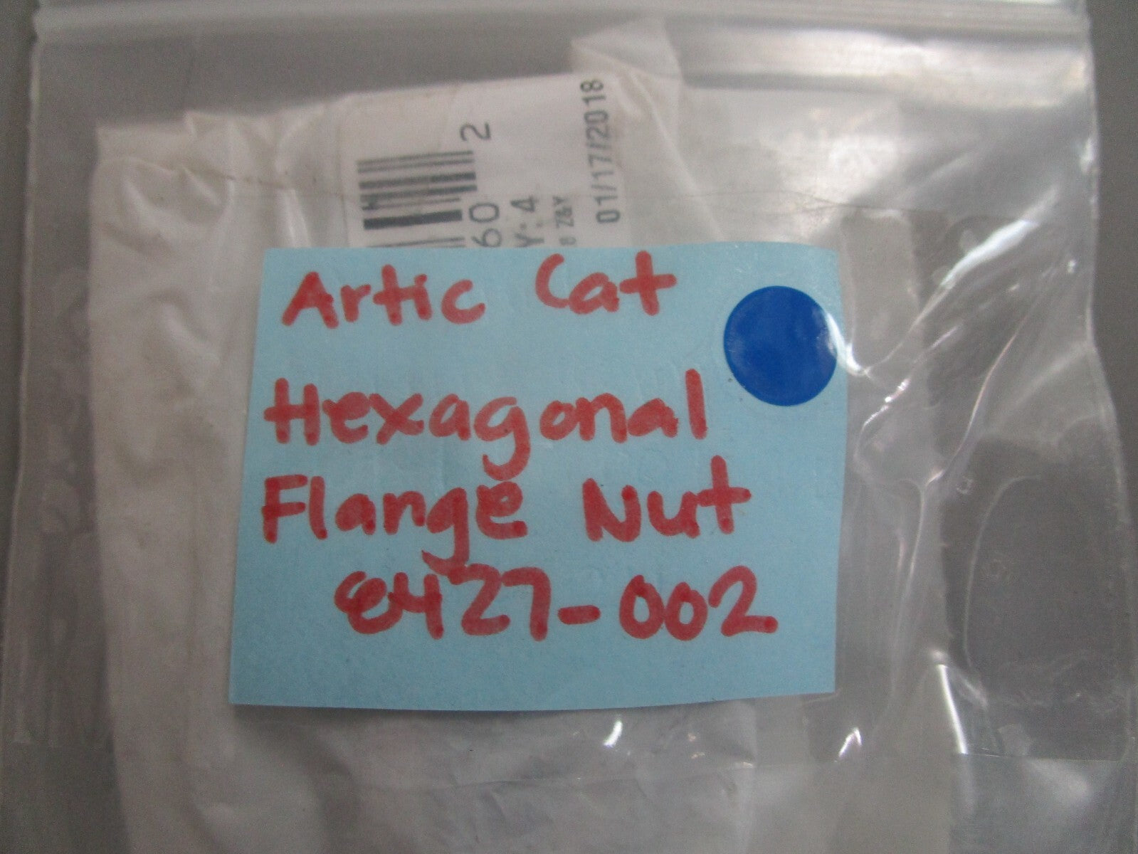 *NEW OEM* (LOT OF 3) 0810 Arctic Cat Hexagon Flange Nut 8427-0012